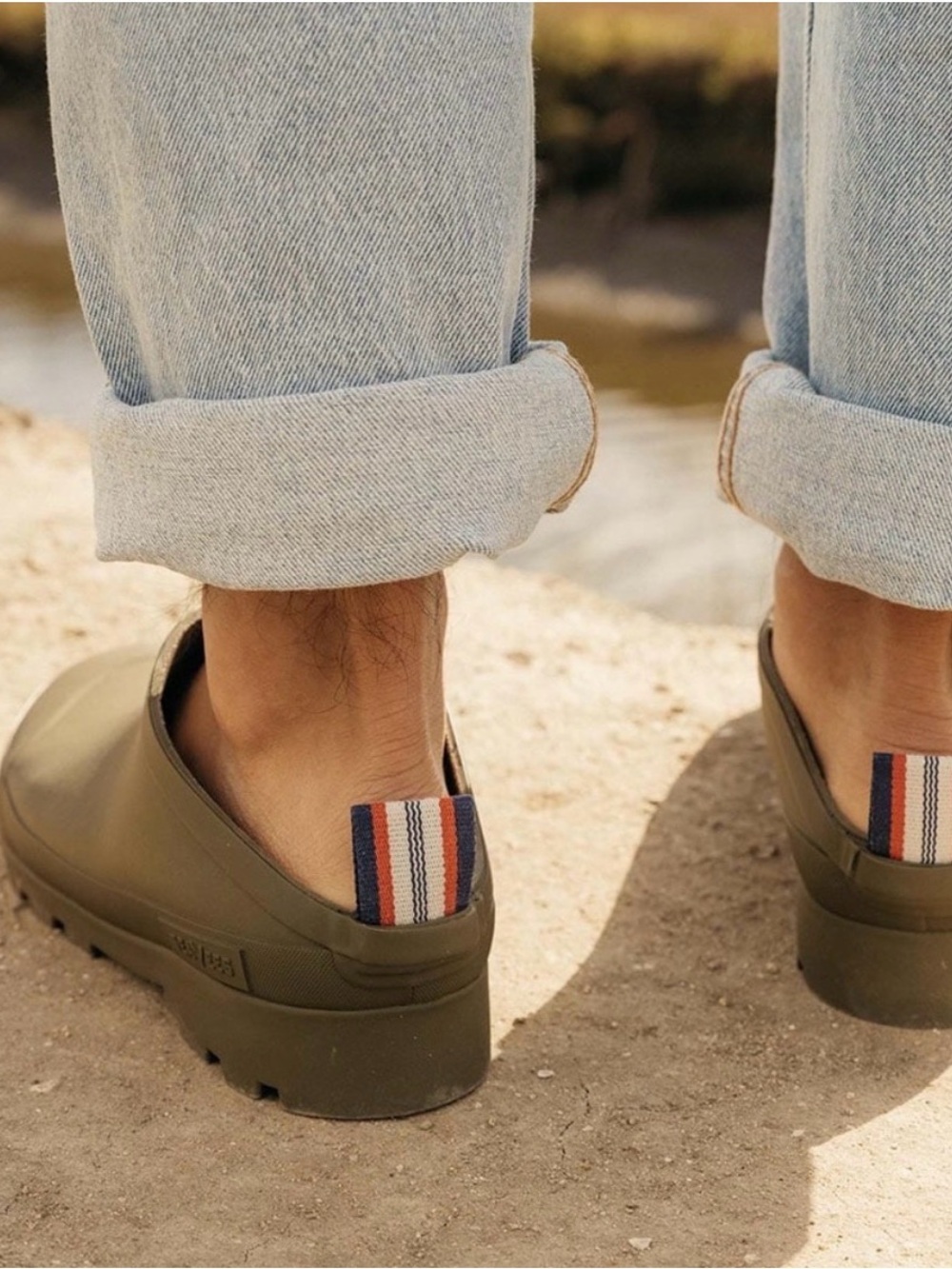 Seavees Bodega khaki Slip-On Utility Clog size 12 - Picture 3 of 8